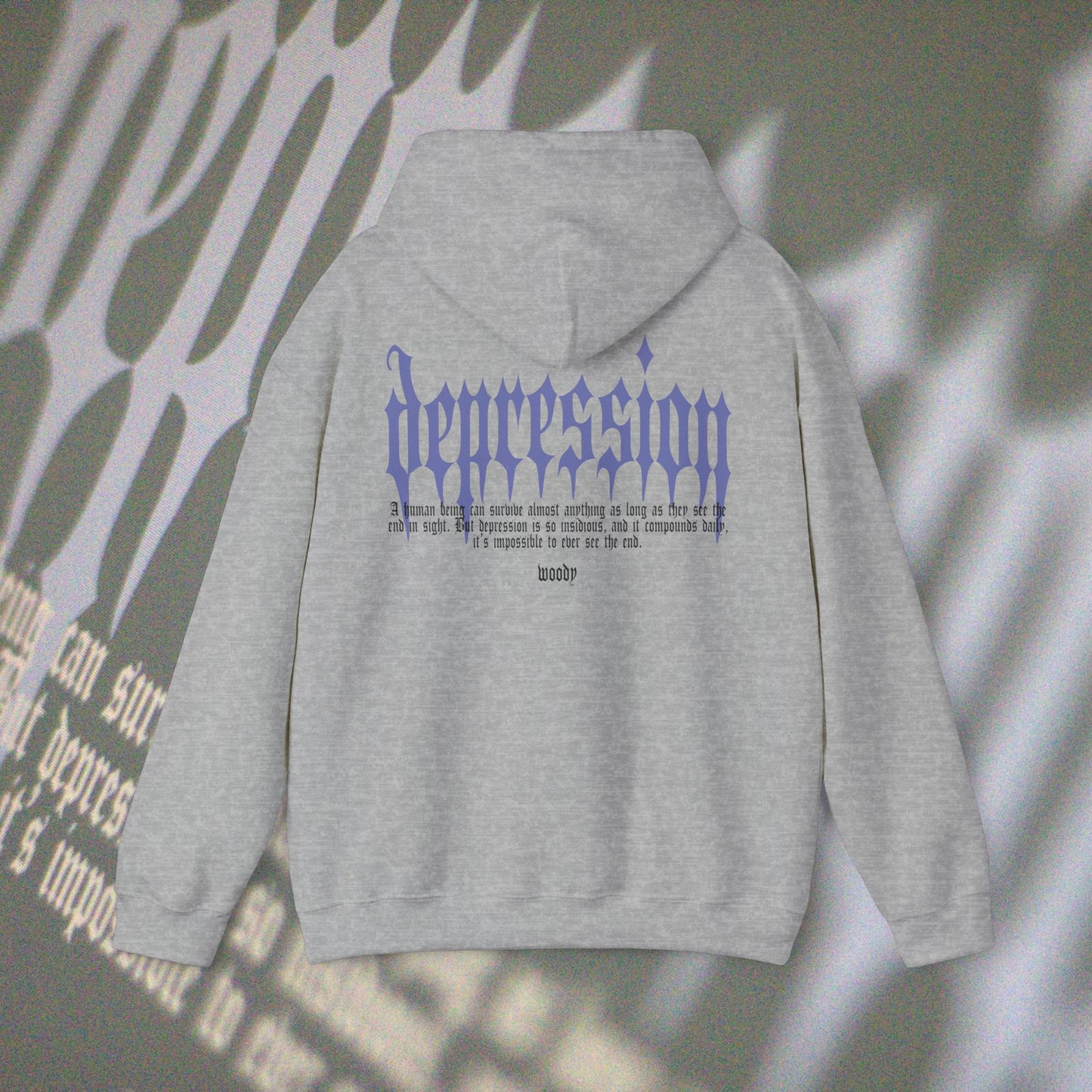 Depression - Sport Grey - Hoodie
