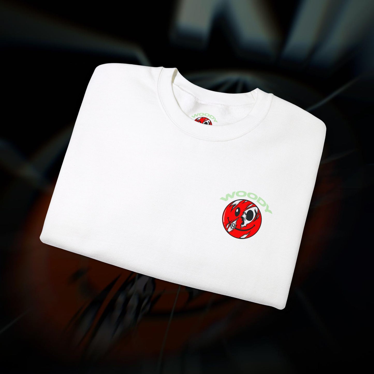 F**KING SMILE - White - Crewneck