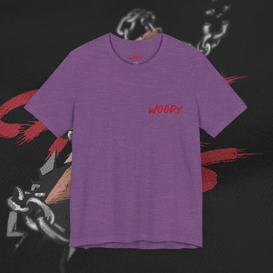 Who Cares - Heather Purple - T-Shirt