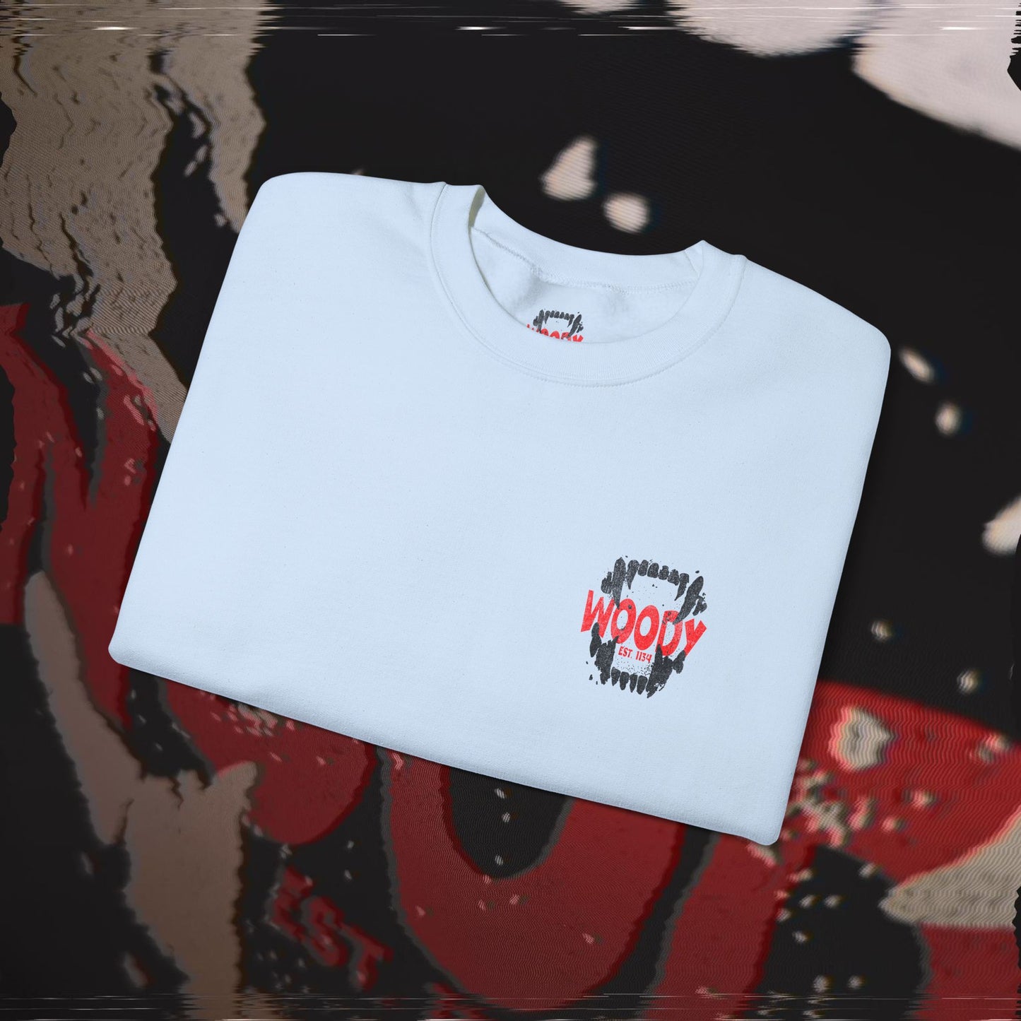 Bite Back - Light Blue - Crewneck