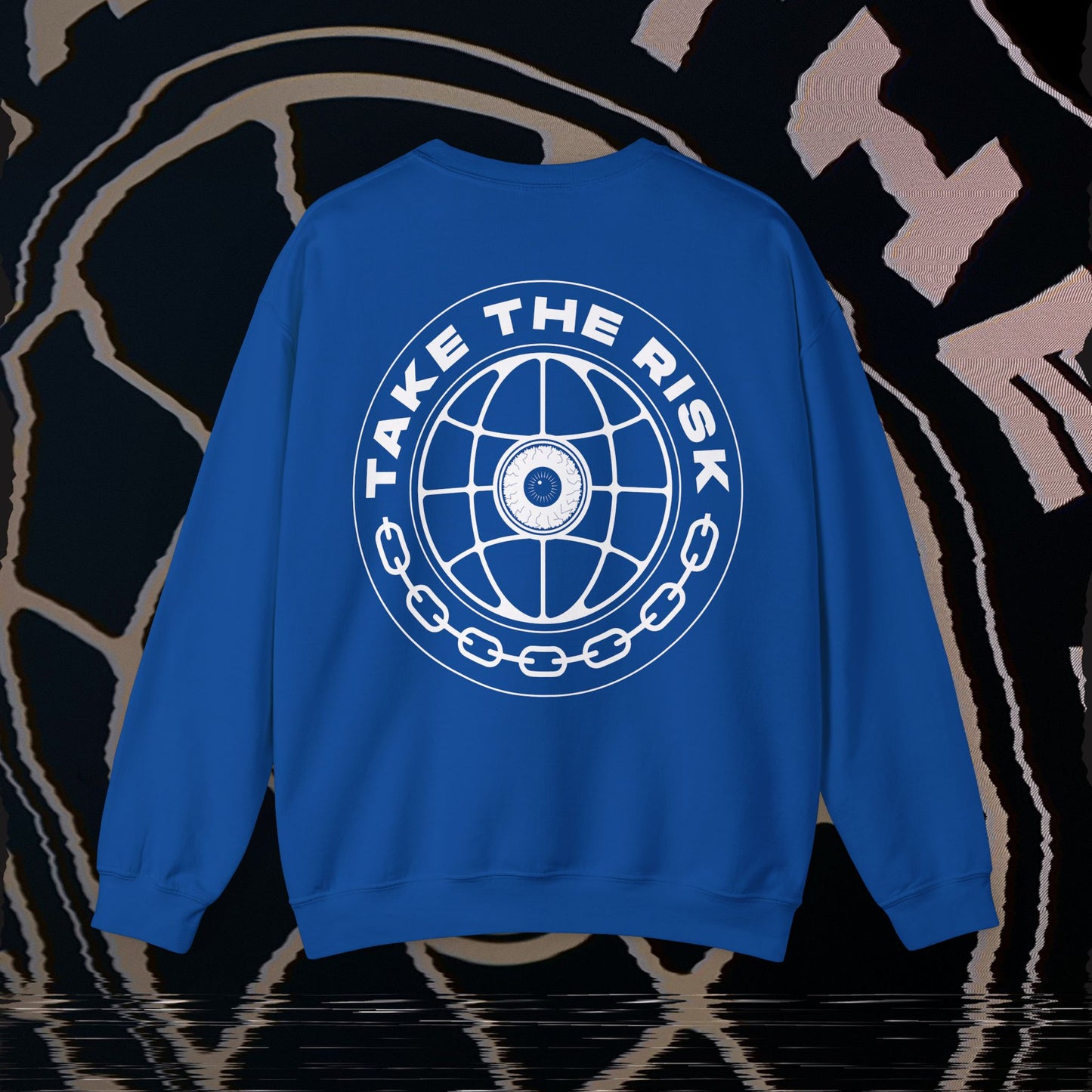 Take The Risk - Blue - Crewneck