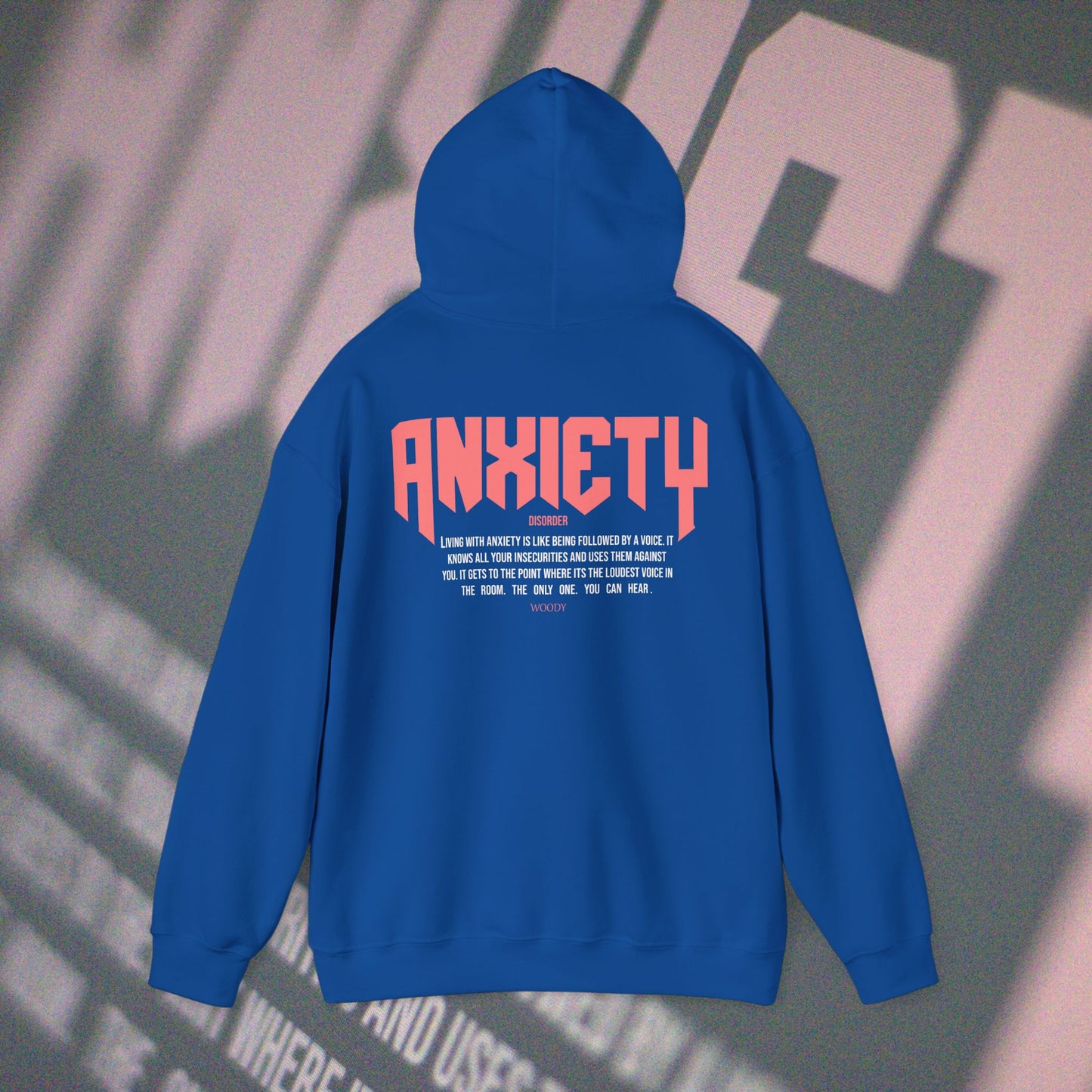 Anxiety - Blue - Hoodie