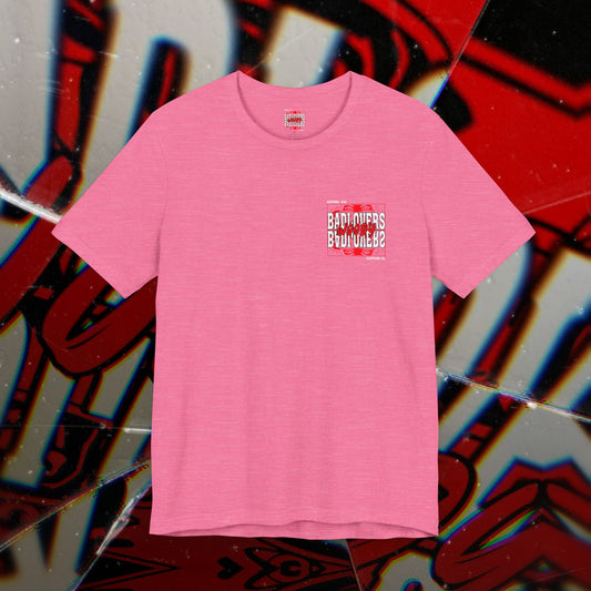Bad Lovers - Heather Charity Pink - T-Shirt