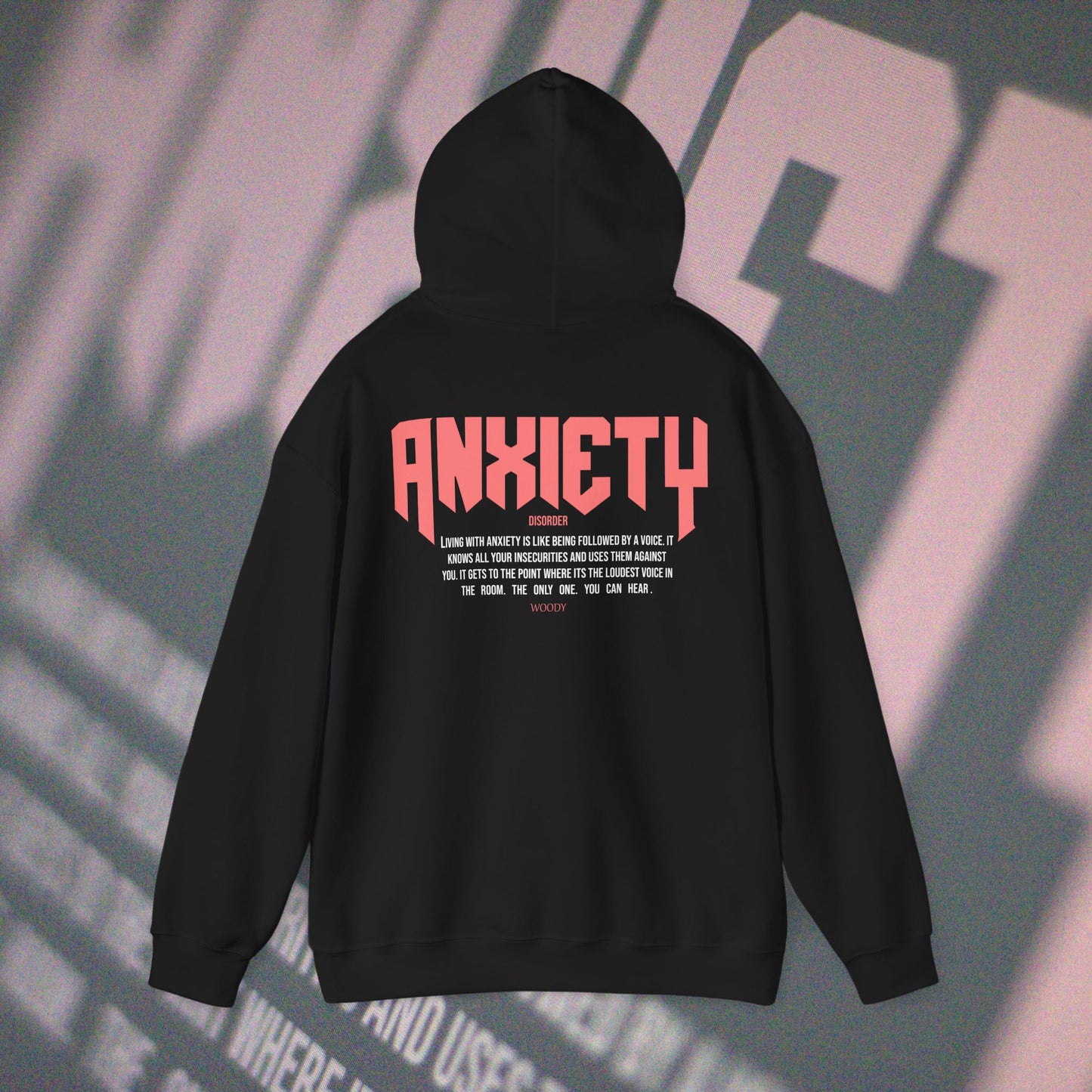Anxiety - Black - Hoodie