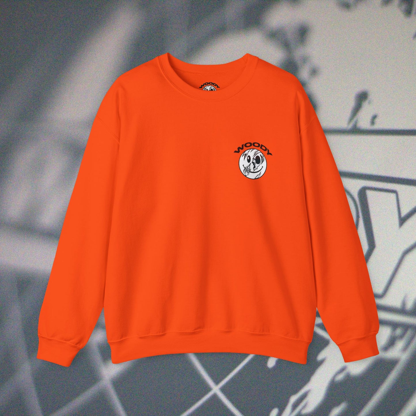 Woody Worldwide - Orange - Crewneck