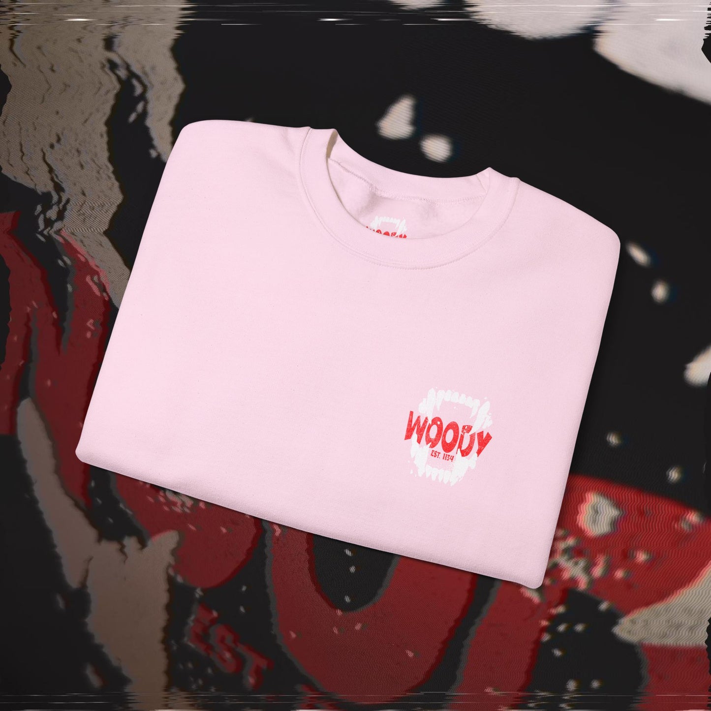 Bite Back - Light Pink - Crewneck