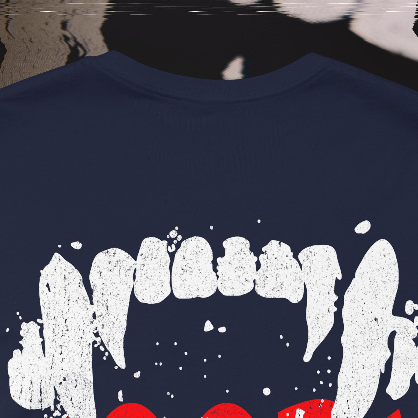 Bite Back - Navy - T-Shirt