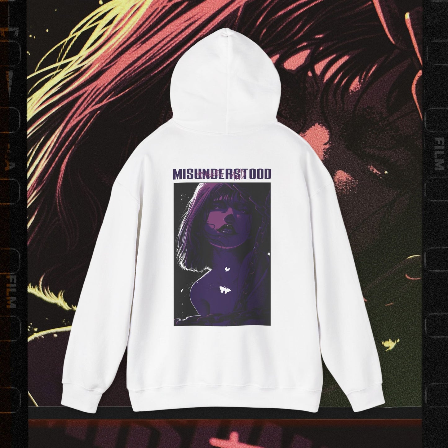 Fallen and Misunderstood - White - Hoodie