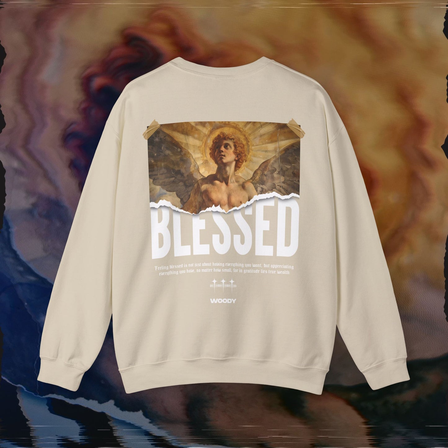 Blessed - Sand - Crewneck