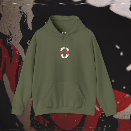 Bite Back - Military Green - Hoodie