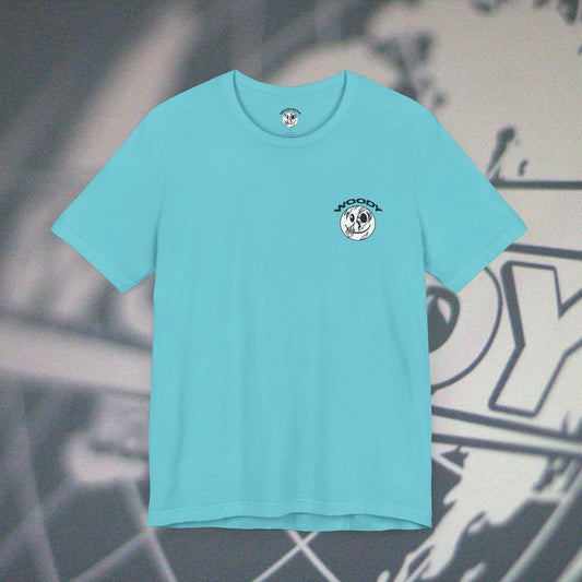 Woody Worldwide - Turquoise - T-Shirt