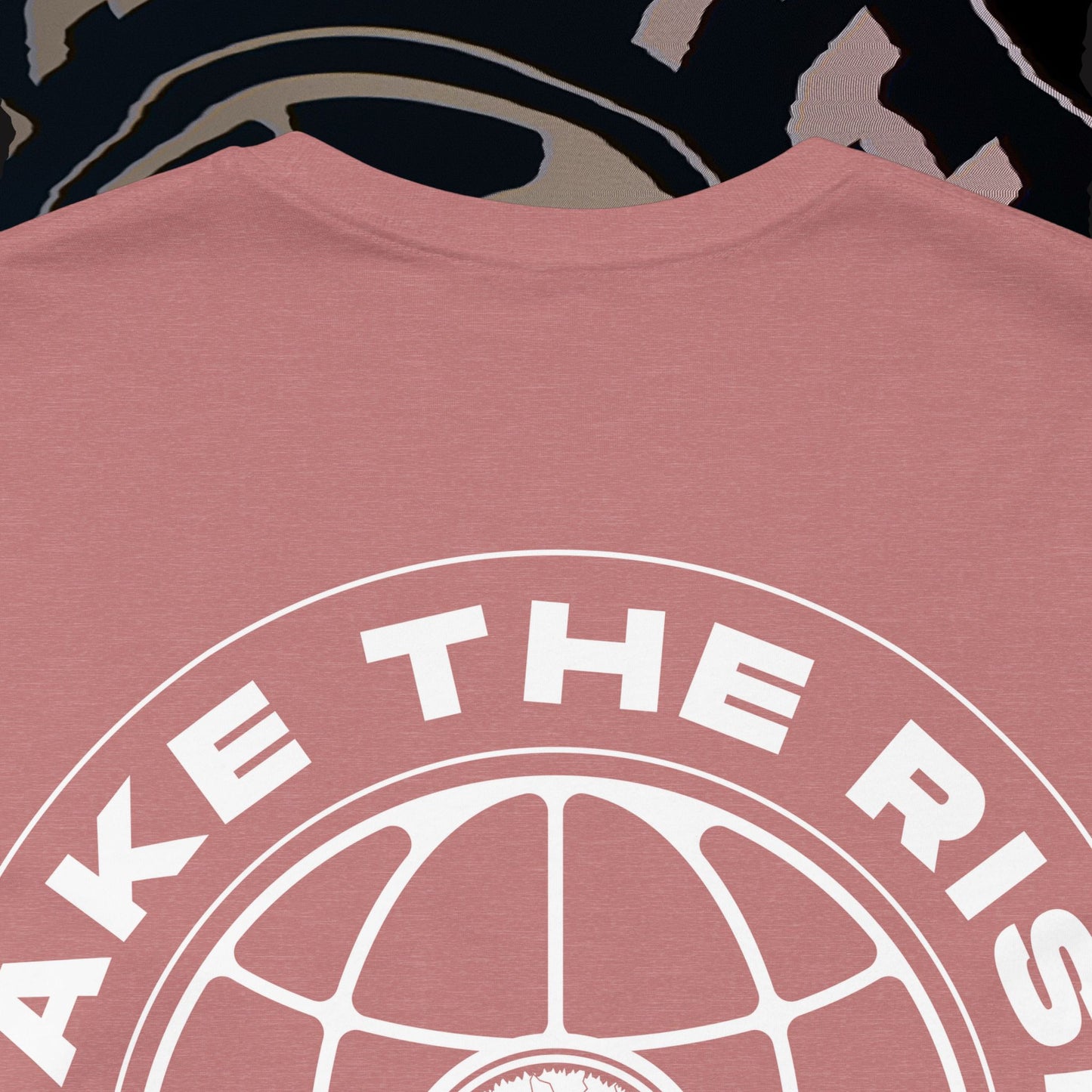 Take The Risk - Heather Mauve - T-Shirt