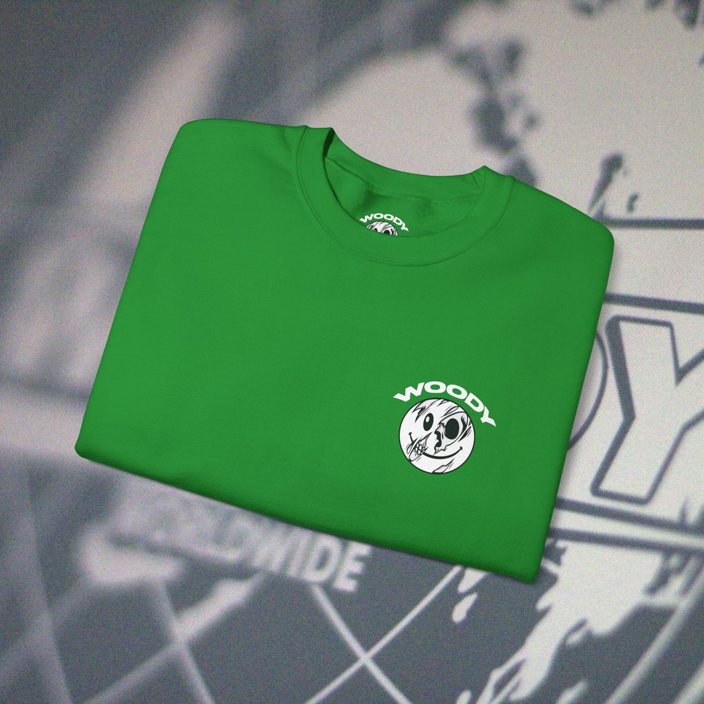 Woody Worldwide - Green - Crewneck