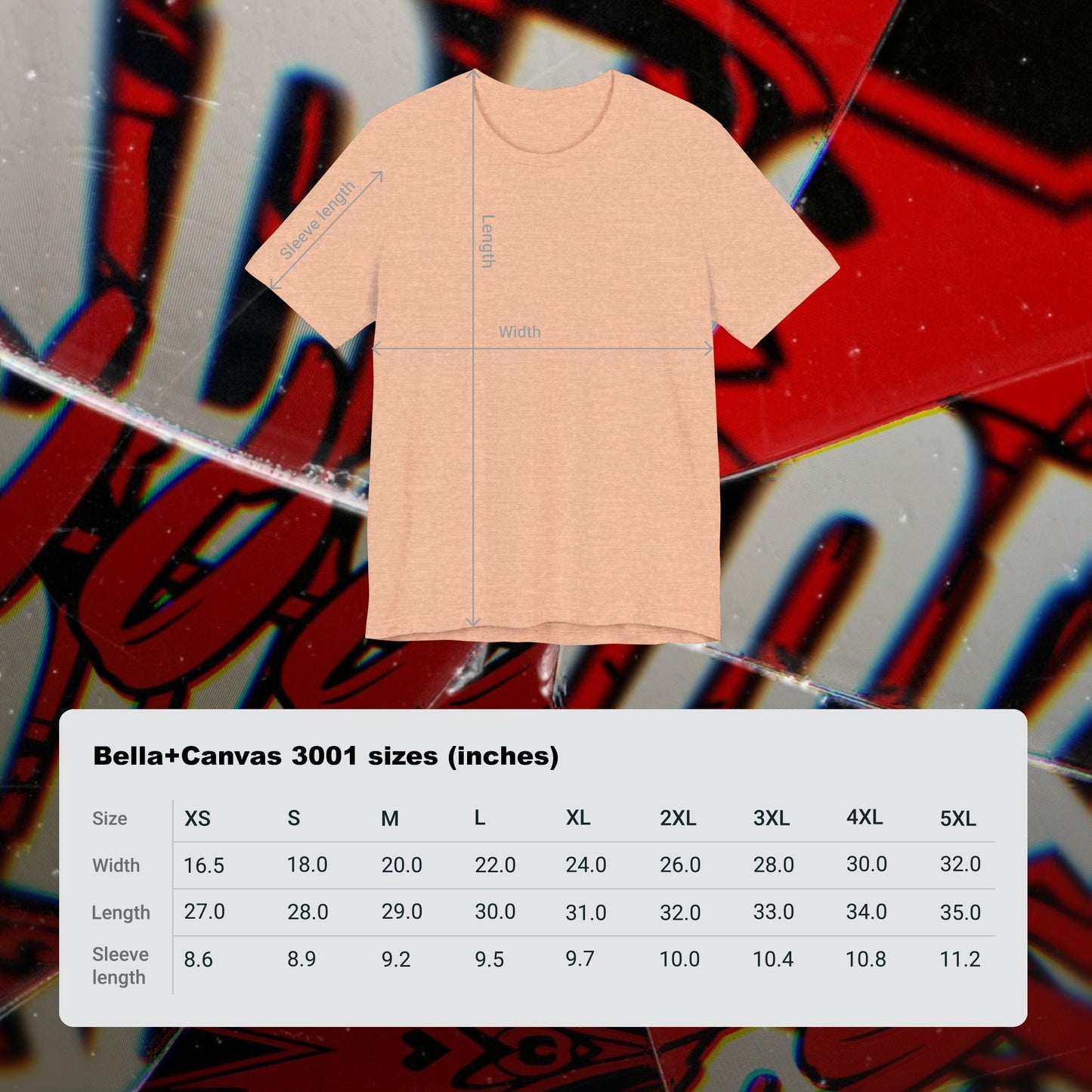 Bad Lovers - Heather Peach - T-Shirt