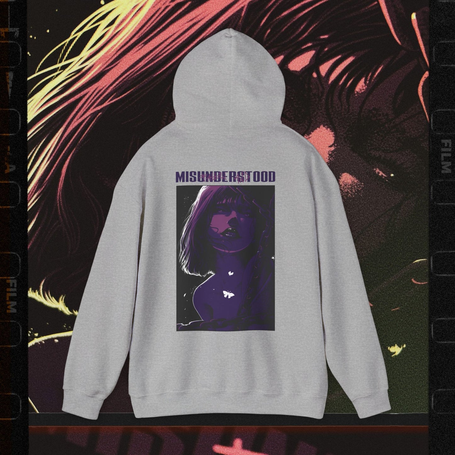 Fallen and Misunderstood - Sport Grey - Hoodie