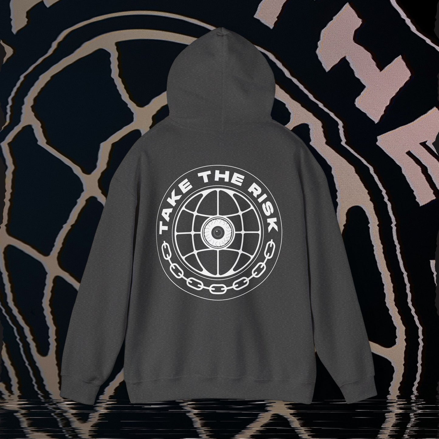 Take The Risk - Dark Heather - Hoodie
