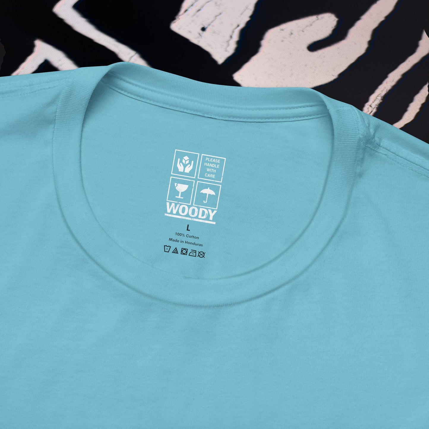 Fragile - Turquoise - T-Shirt