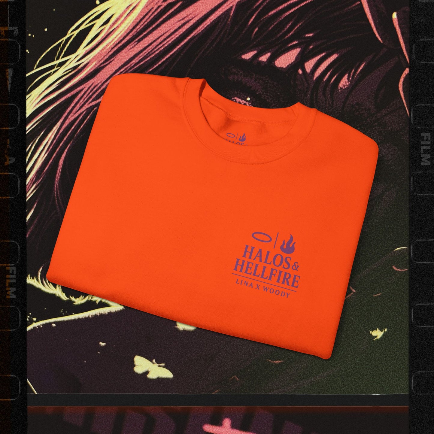 Fallen and Misunderstood - Orange - Crewneck