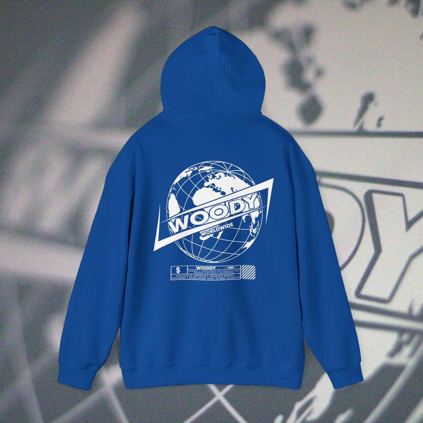 Woody Worldwide - Blue - Hoodie