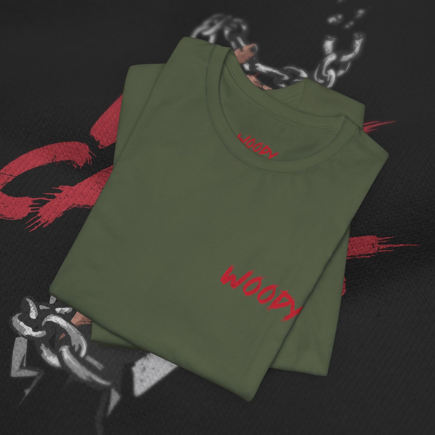 Who Cares - Military Green - T-Shirt