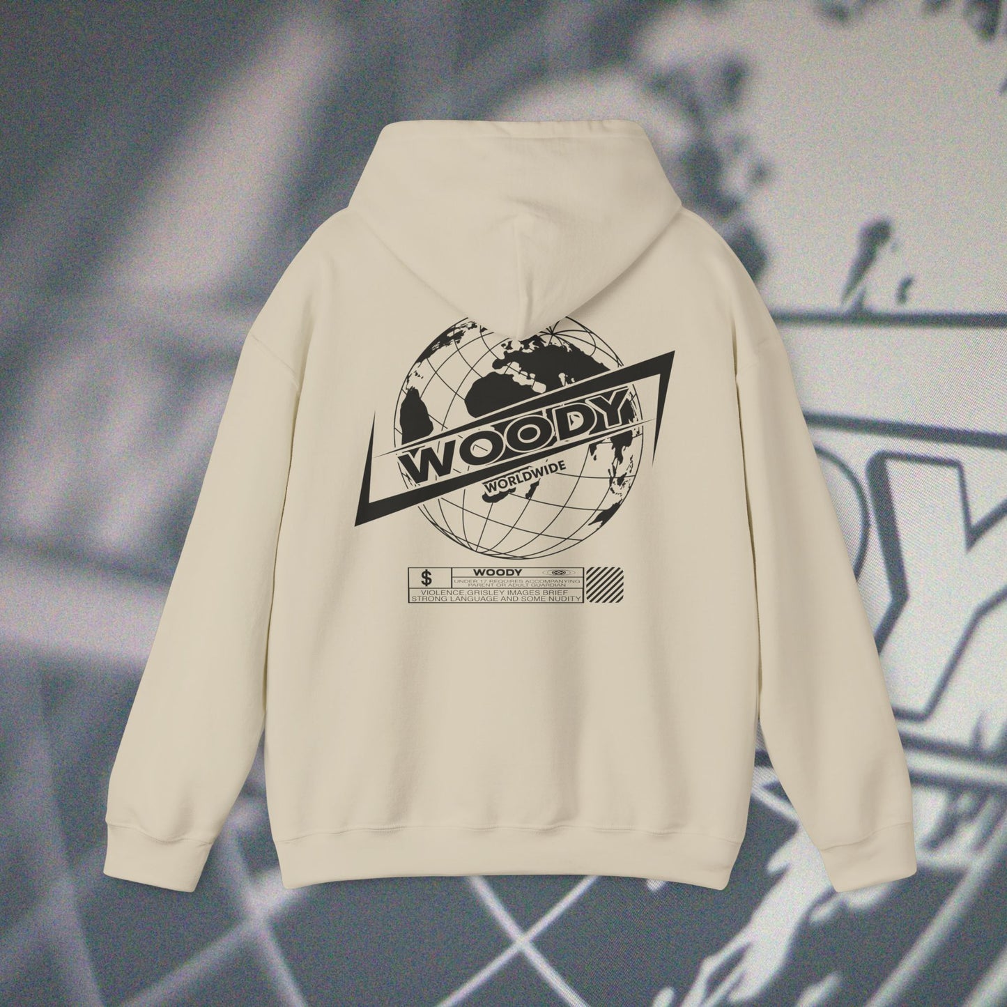Woody Worldwide - Sand - Hoodie