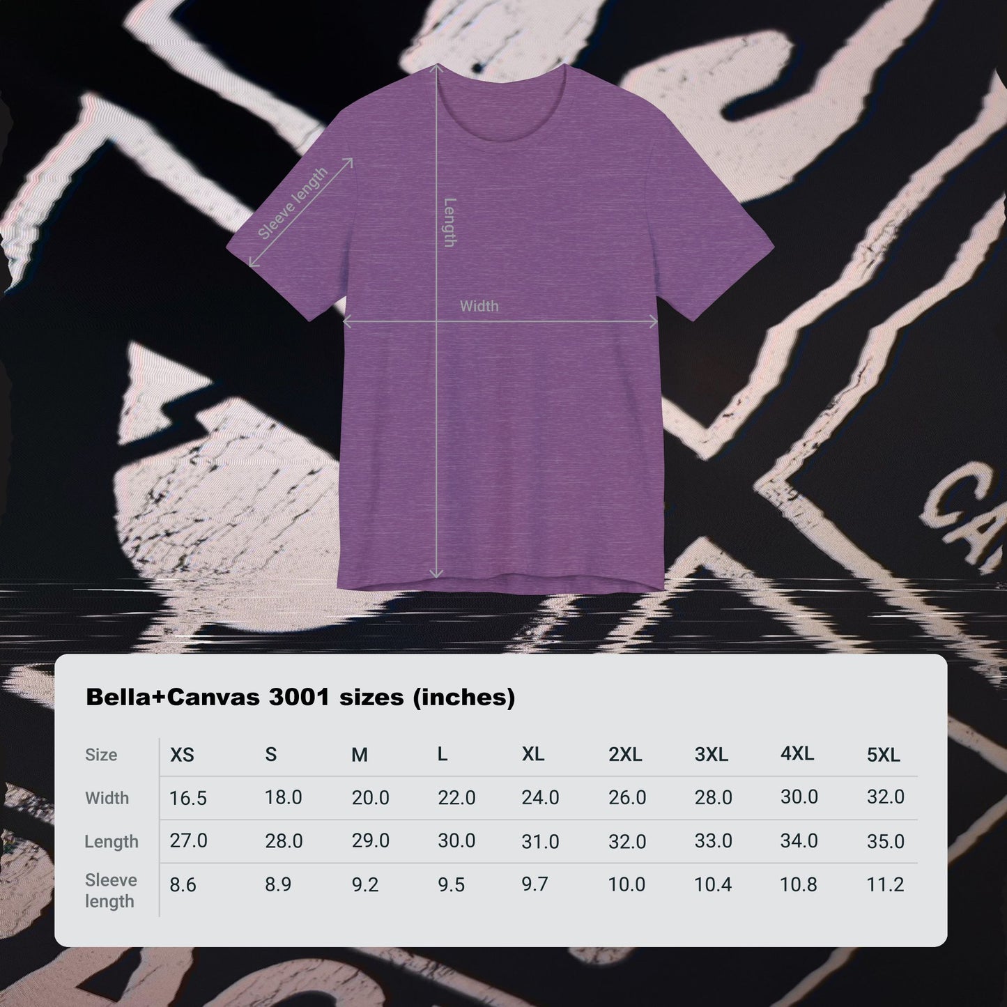 Fragile - Heather Purple - T-Shirt