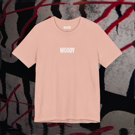 No One Cares, Hustle Harder - Peach - T-Shirt