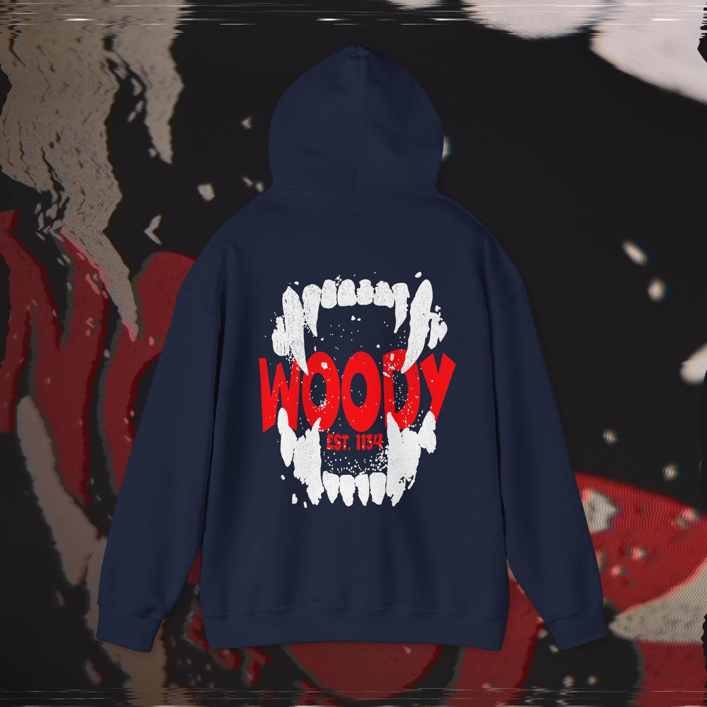 Bite Back - Navy - Hoodie