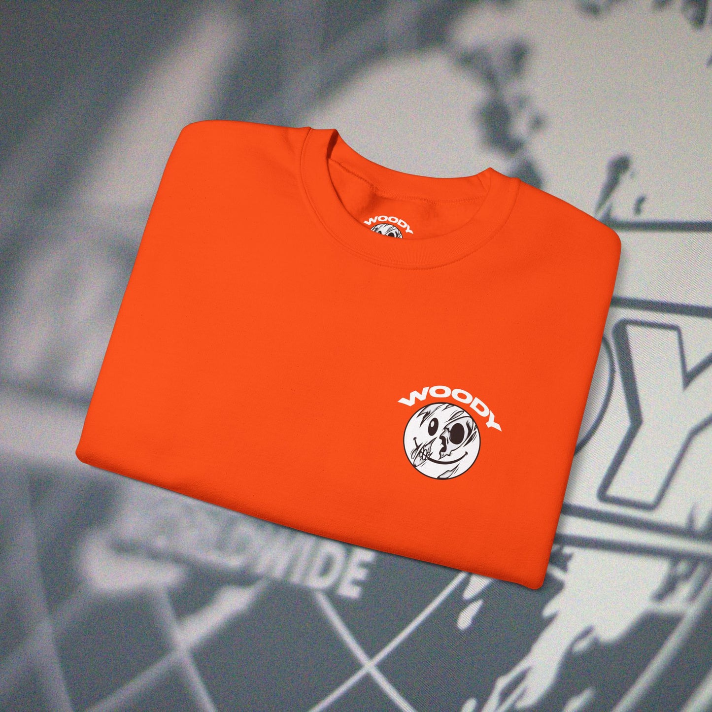 Woody Worldwide - Orange - Crewneck