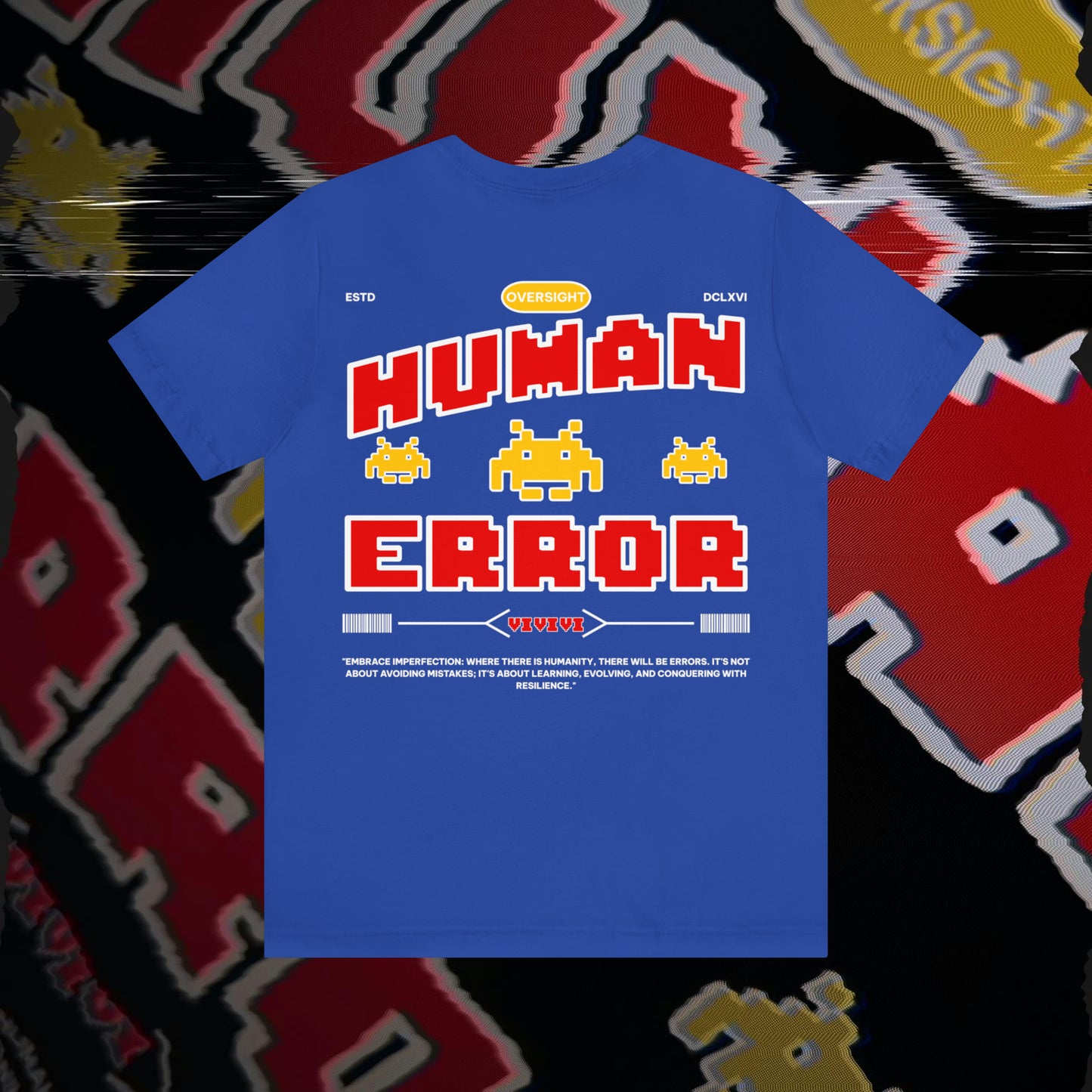 Human Error - Blue - T-Shirt