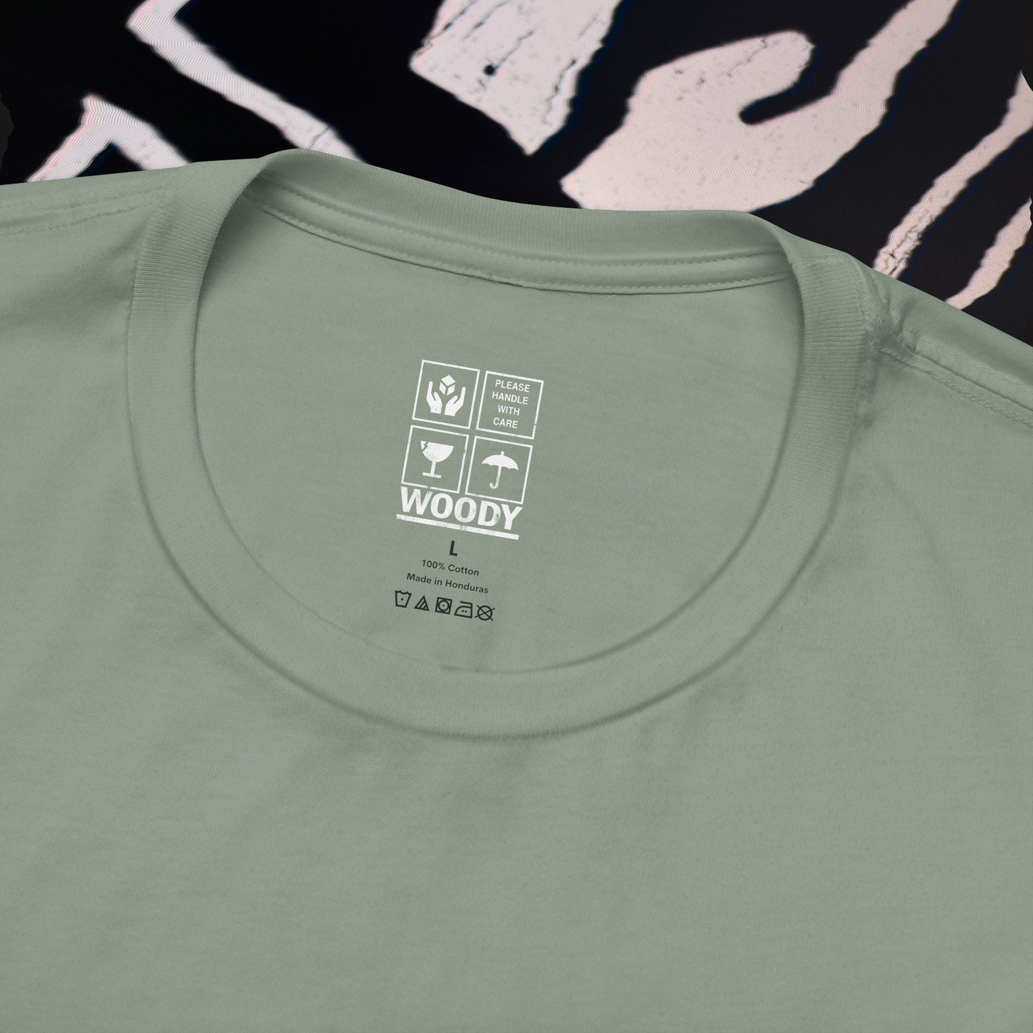 Fragile - Sage - T-Shirt