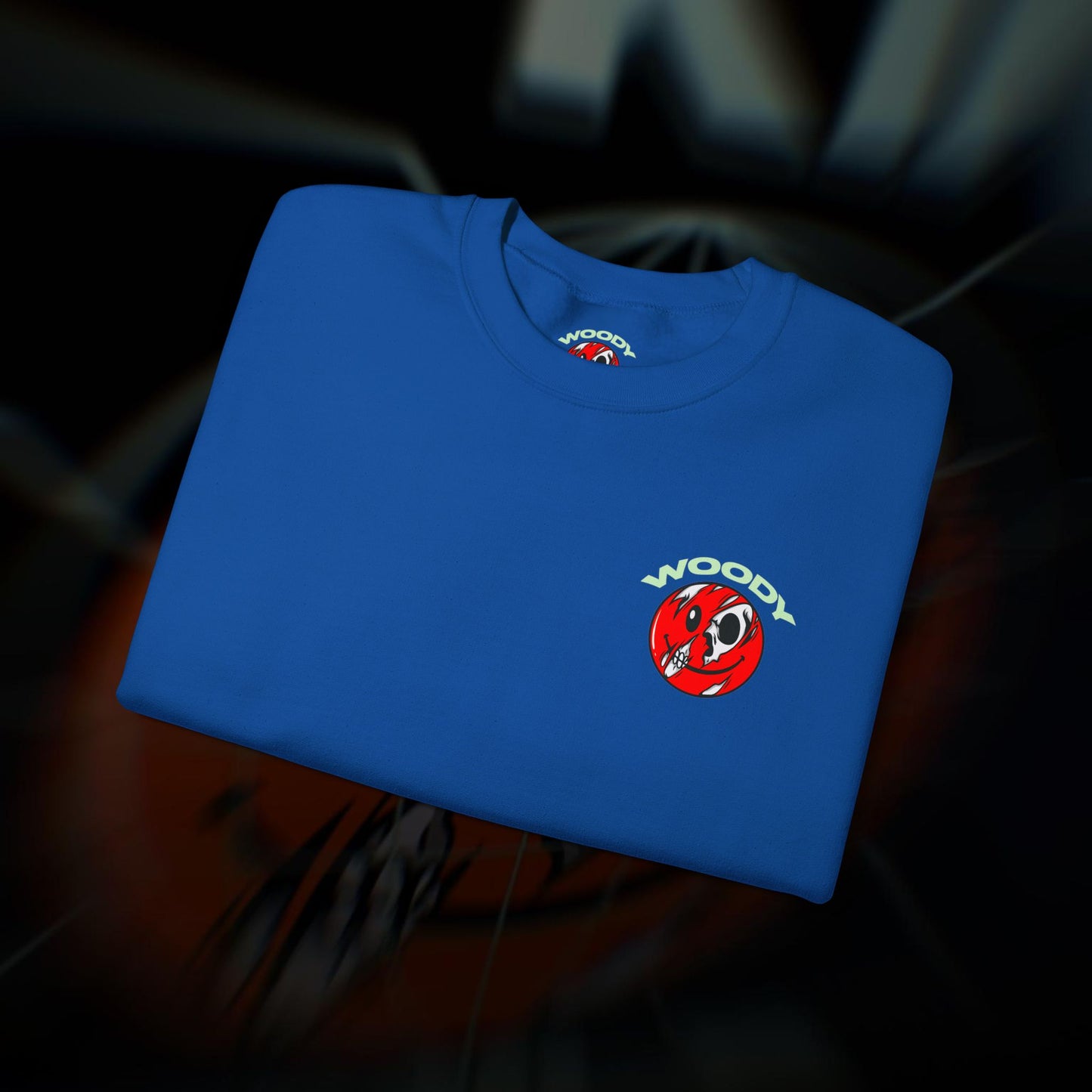 F**KING SMILE - Royal Blue - Crewneck