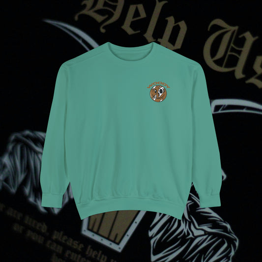 Help Us - Light Green - Crewneck