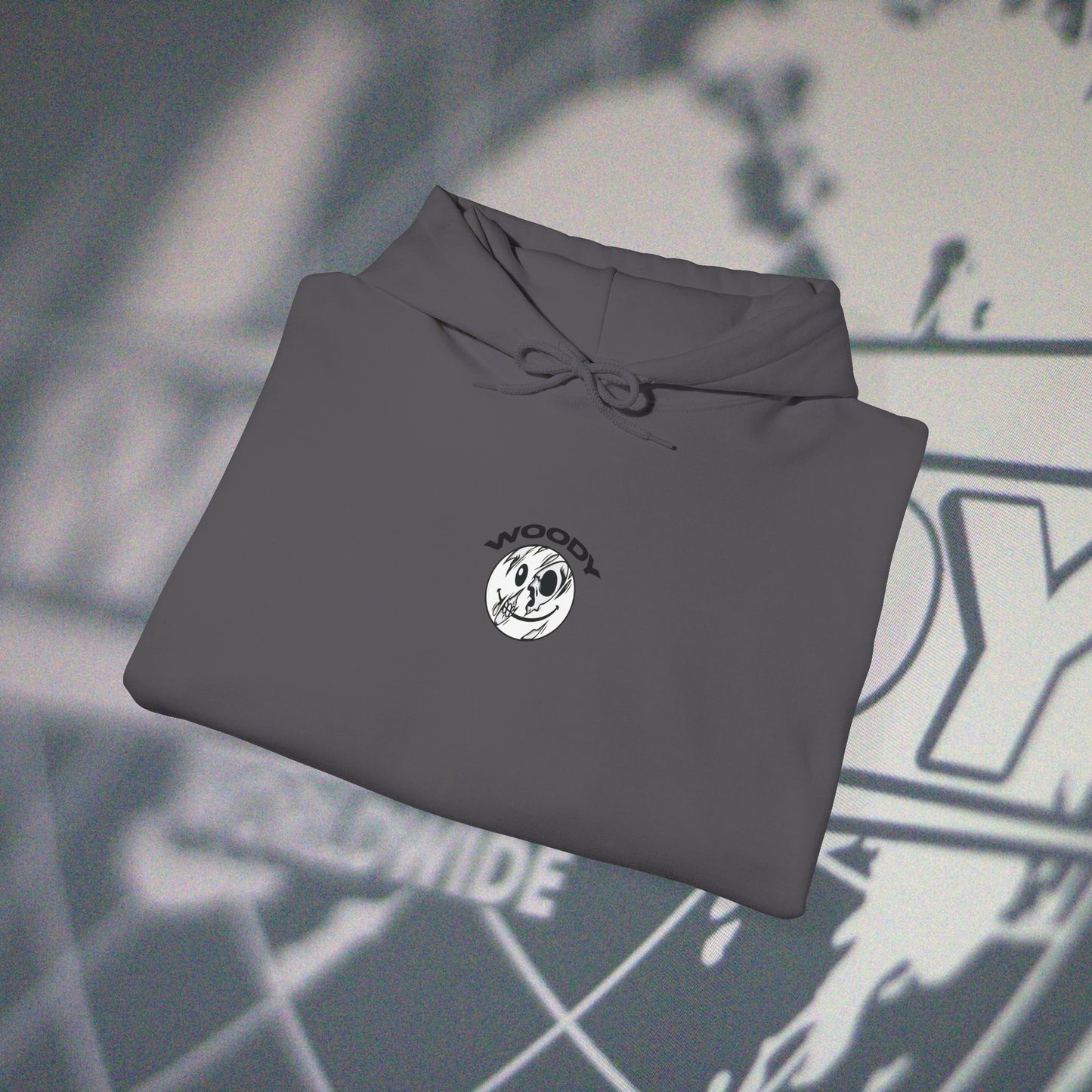Woody Worldwide - Charcoal - Hoodie