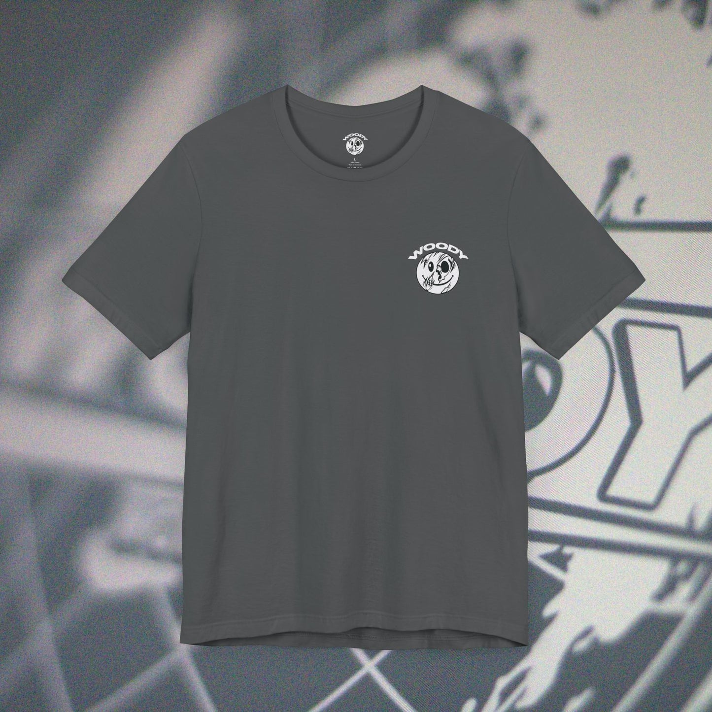 Woody Worldwide - Asphalt - T-Shirt