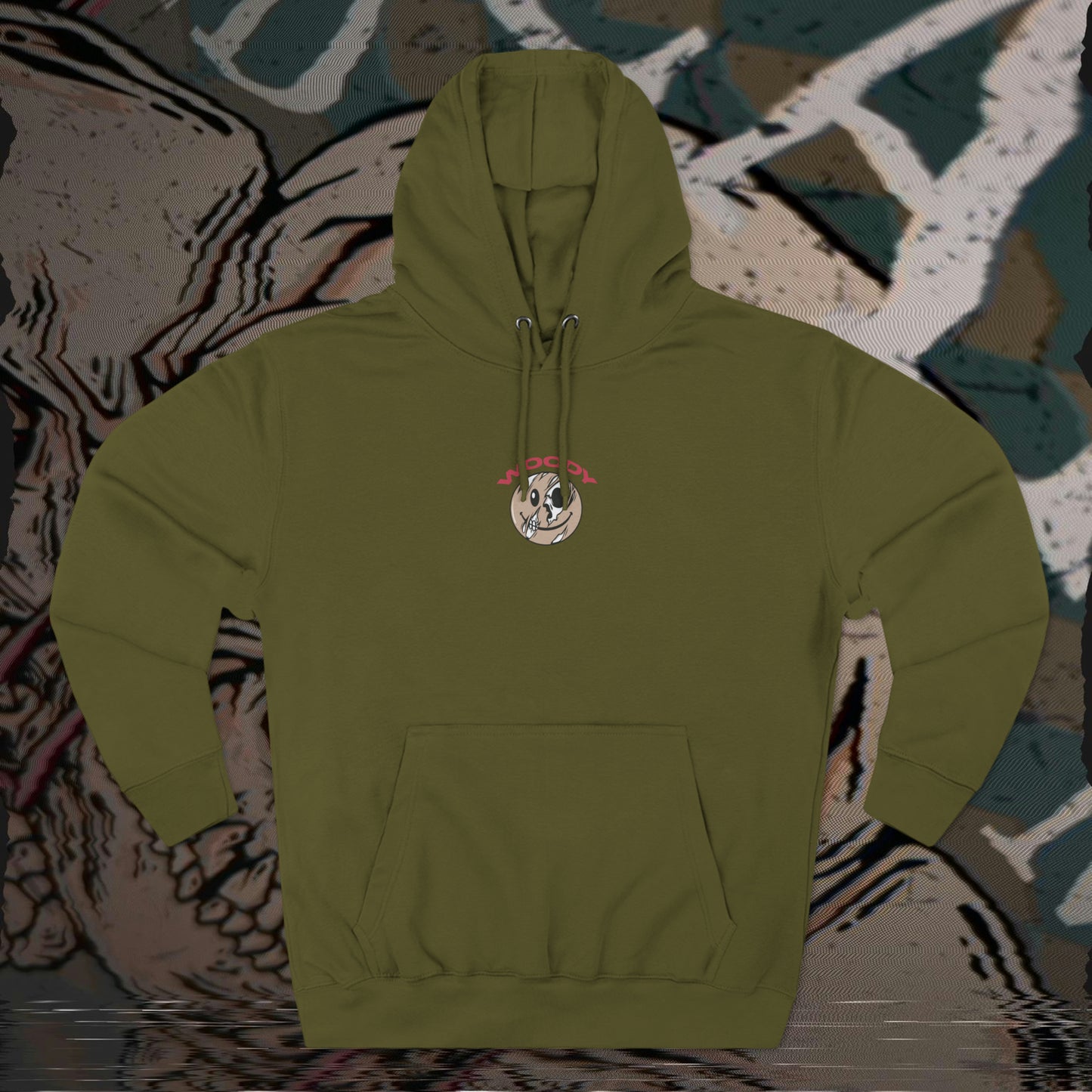 Embrace of Eternity - Army Green - Hoodie