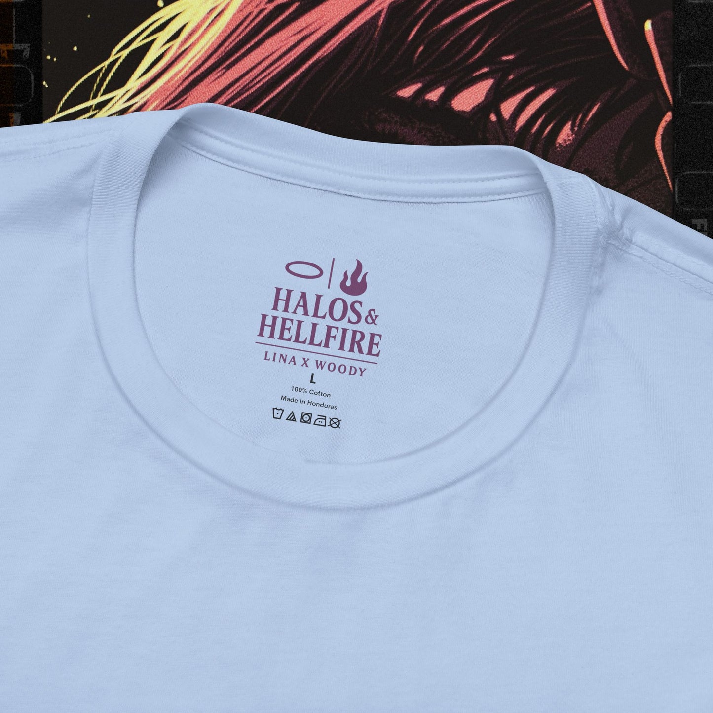 Fallen and Misunderstood - Baby Blue - T-Shirt | Halos and Hellfire