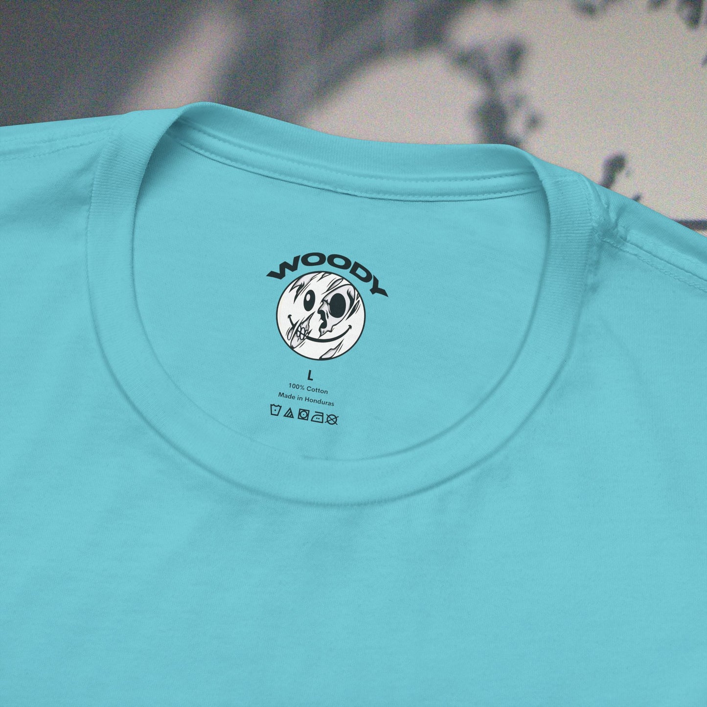 Woody Worldwide - Turquoise - T-Shirt