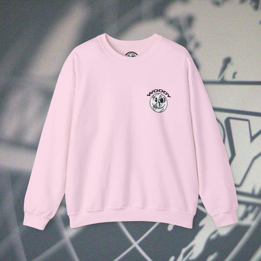Woody Worldwide - Light Pink - Crewneck
