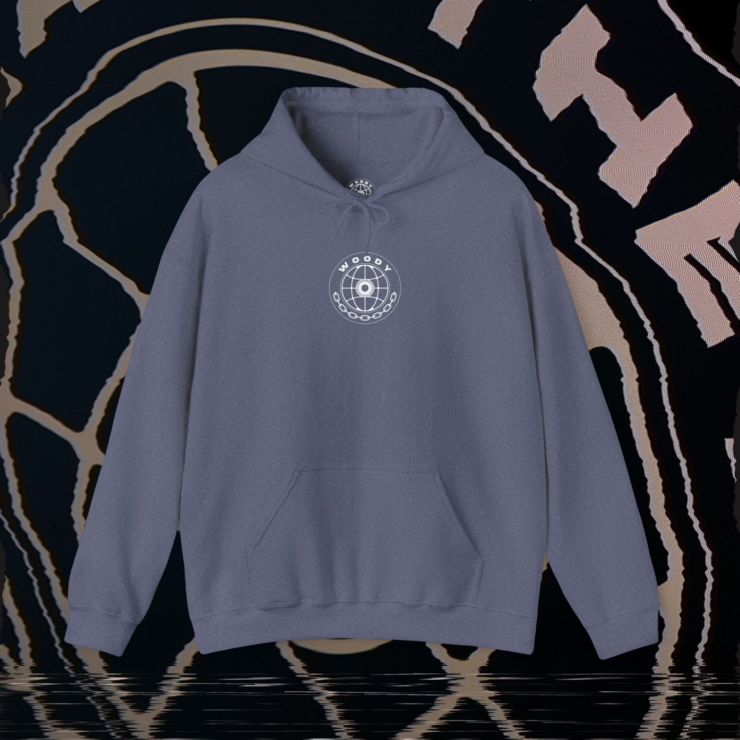 Take The Risk - Heather Navy - Hoodie