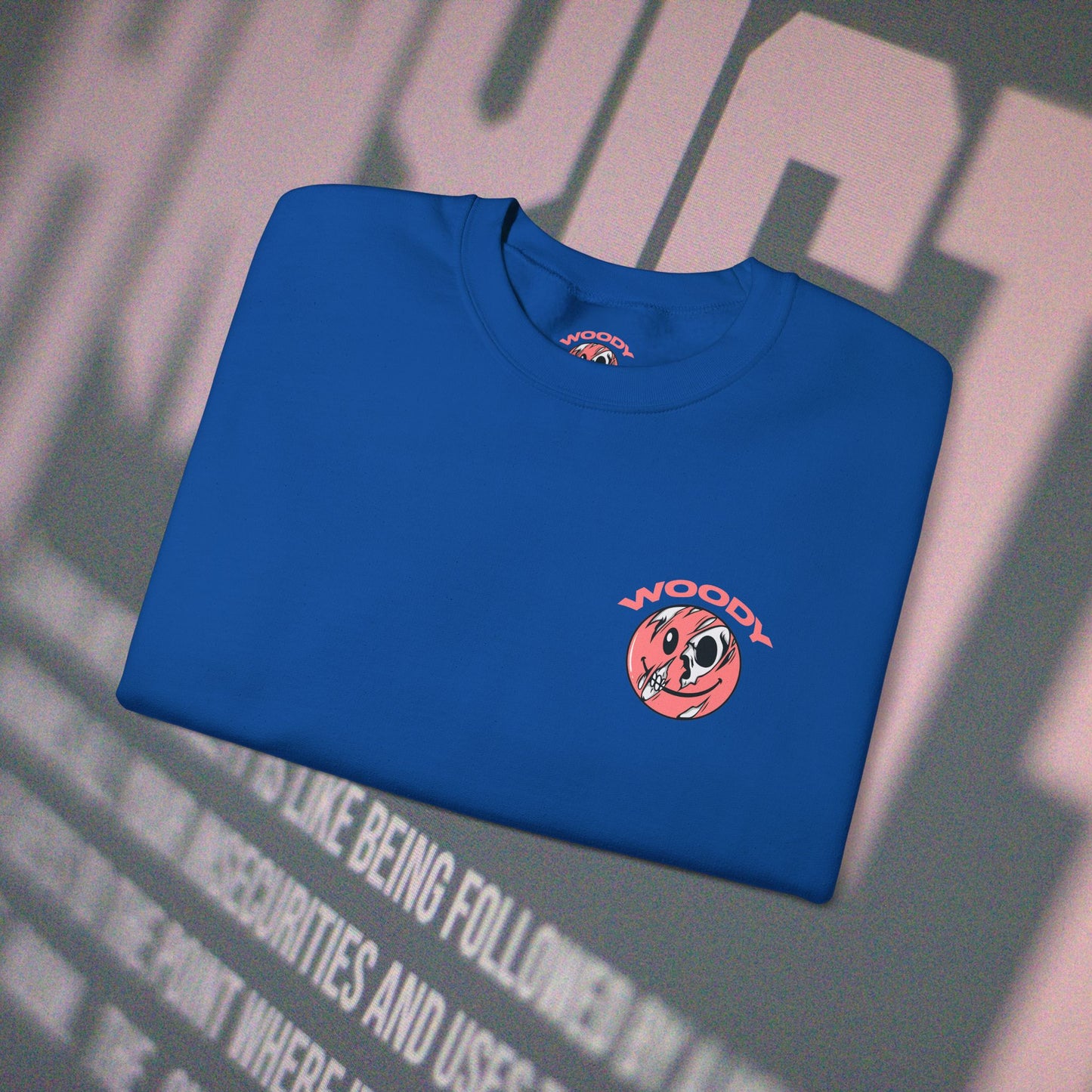 Anxiety - Blue - Crewneck