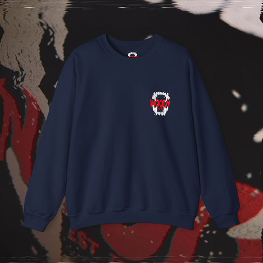 Bite Back - Navy - Crewneck