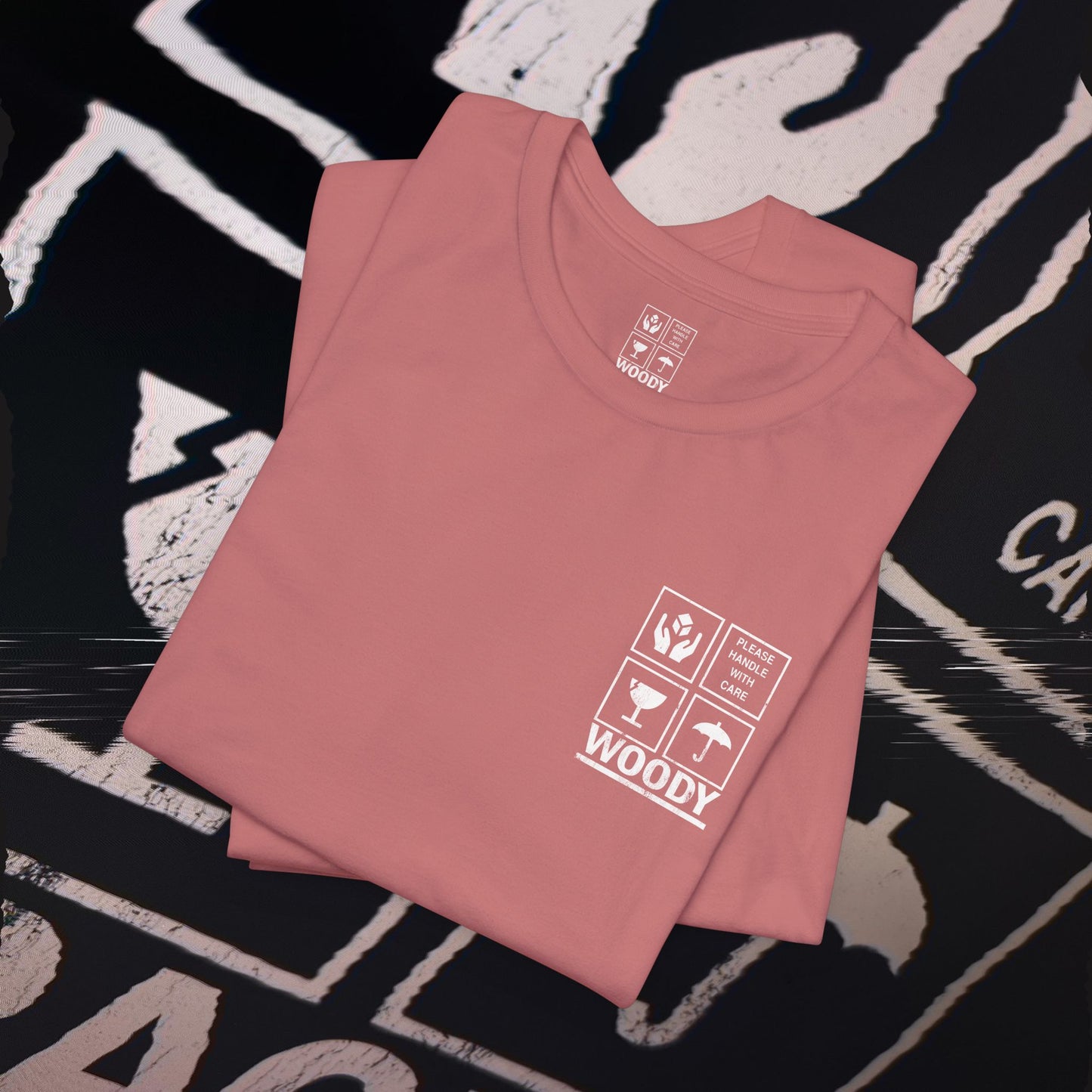 Fragile - Mauve - T-Shirt