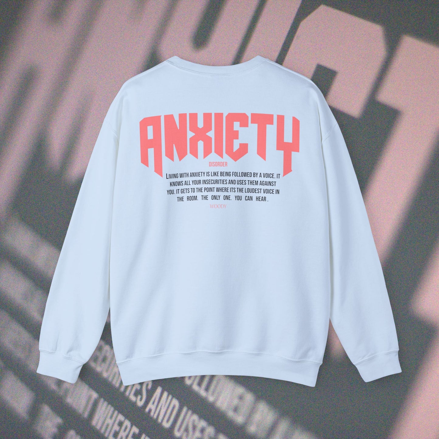 Anxiety - Light Blue - Crewneck