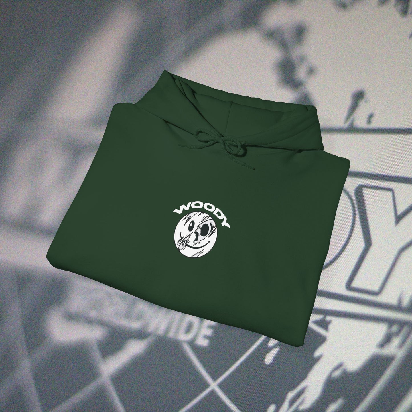 Woody Worldwide - Forest Green - Hoodie