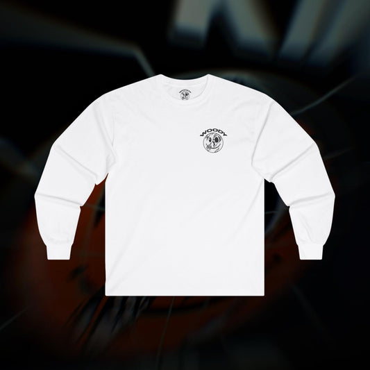 F**KING SMILE - White - Long Sleeve