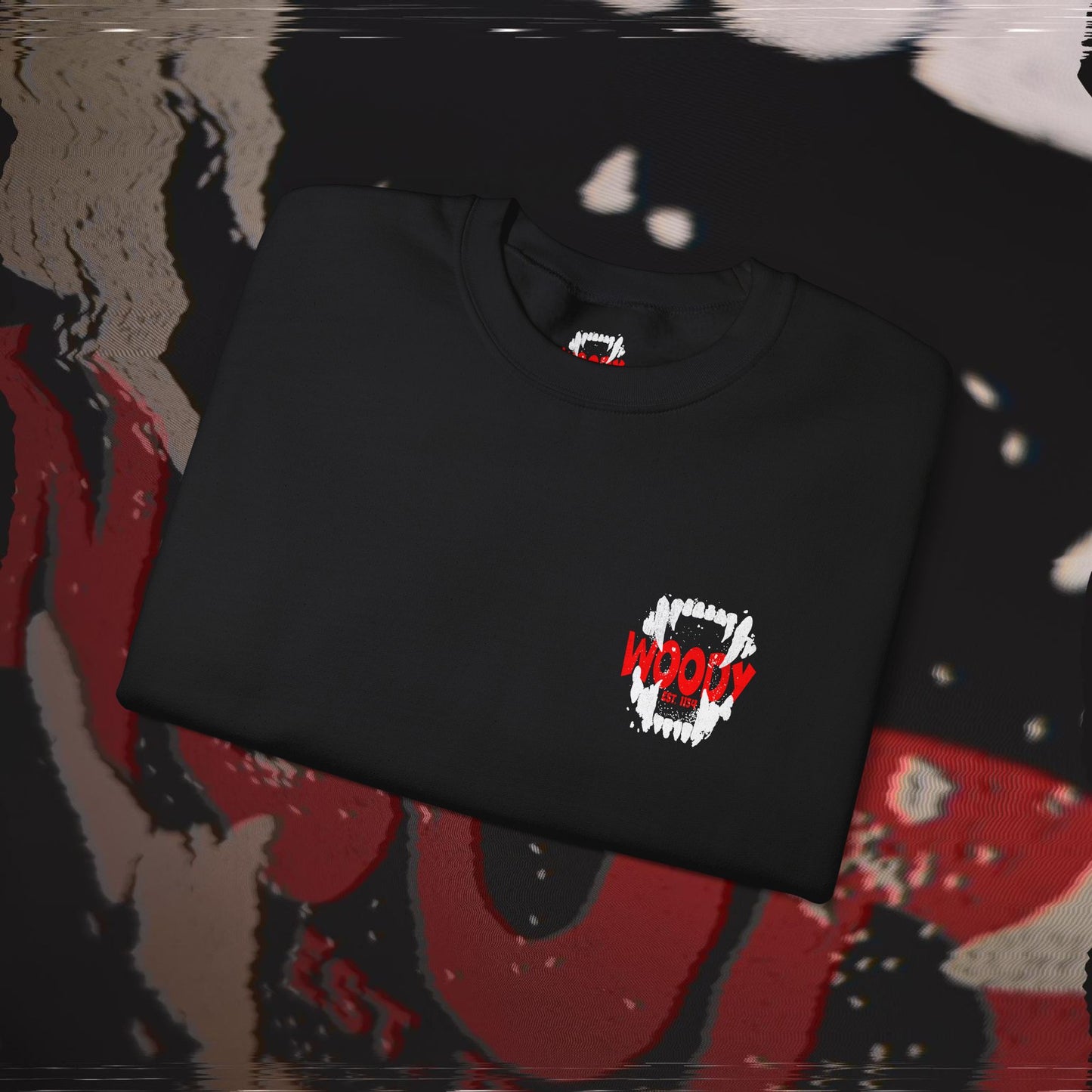 Bite Back - Black - Crewneck
