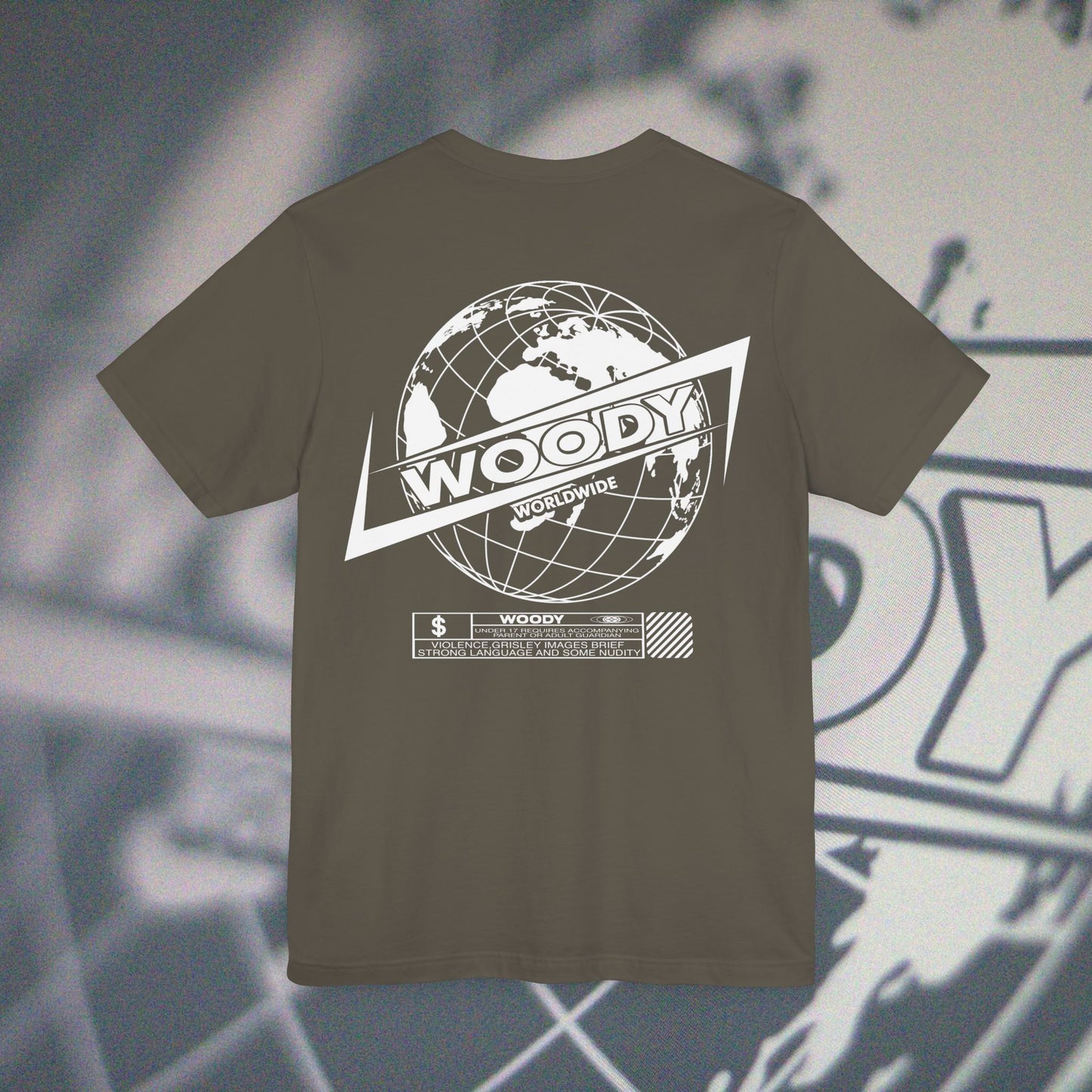 Woody Worldwide - Army - T-Shirt