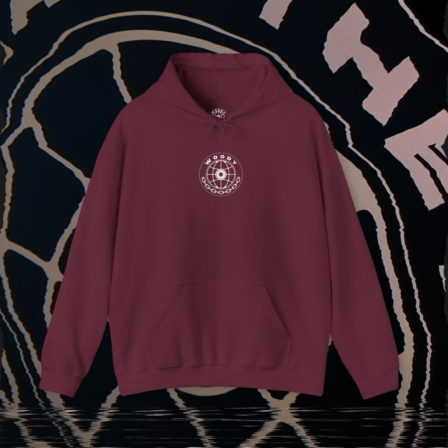 Take The Risk - Maroon - Hoodie