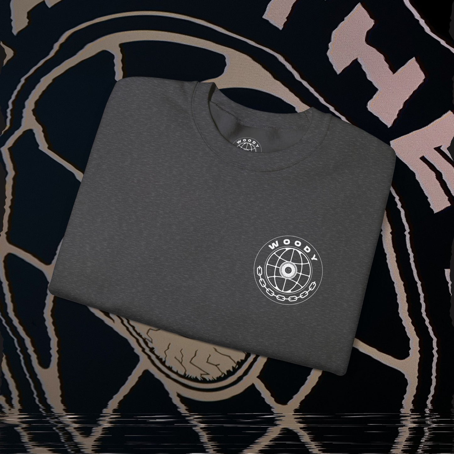 Take The Risk - Dark Heather - Crewneck